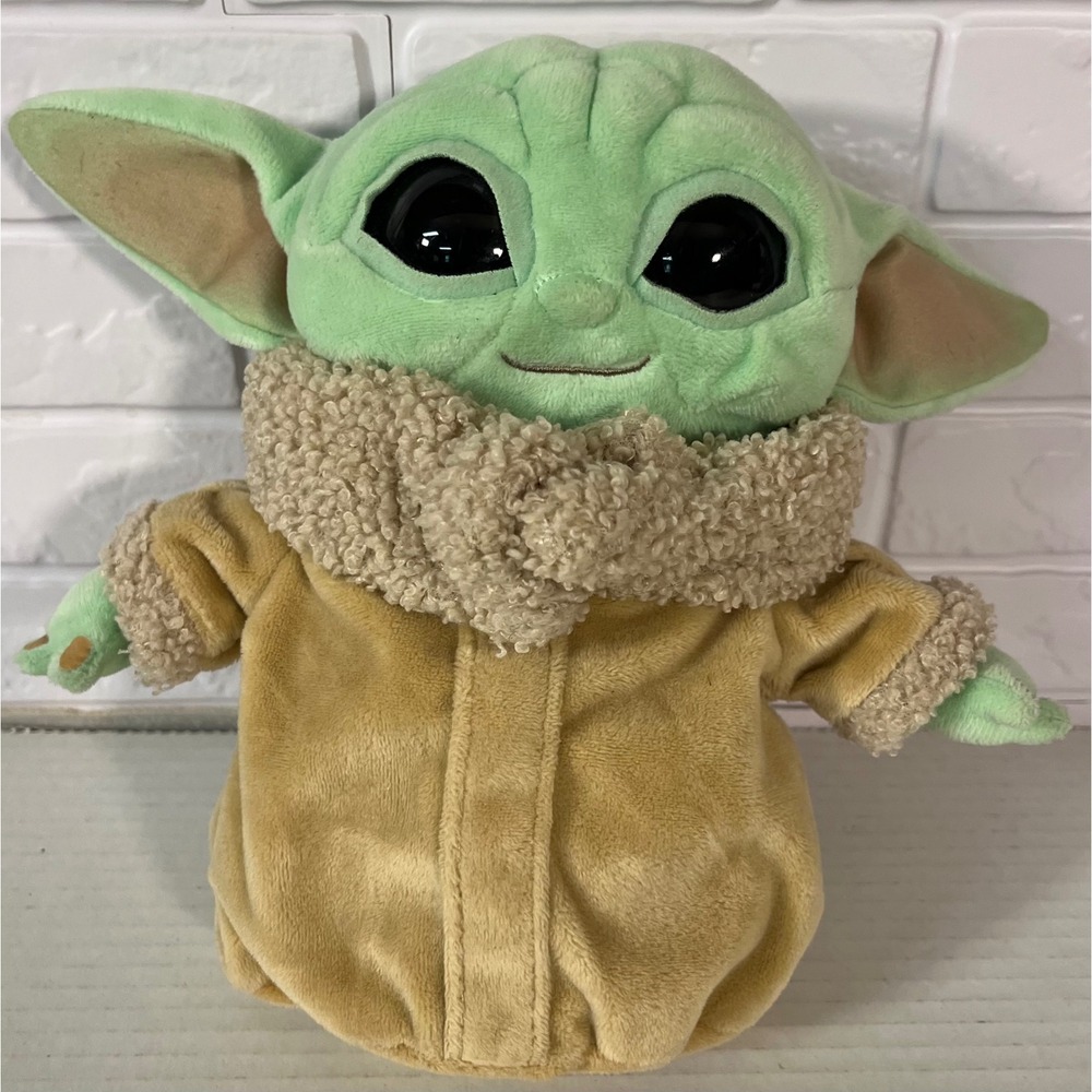 Star Wars Plush Toy Unisex 8 Inch Green The Child Grogu Baby Yoda Mandalorian